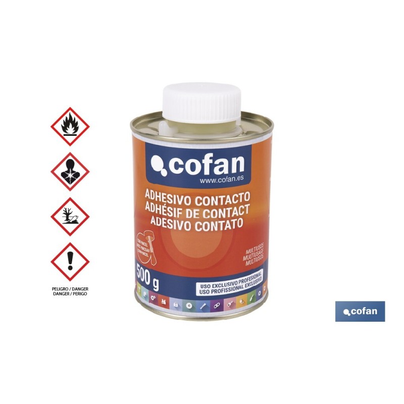 BOTE ADHESIVO CONTACTO CON PINCEL 500 ML