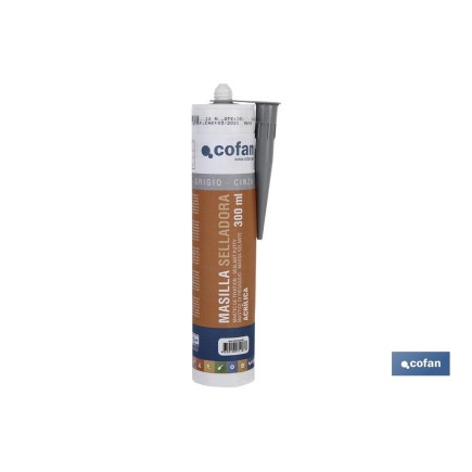 MASILLA SELLADORA ACRÍLICA 300 ML GRIS