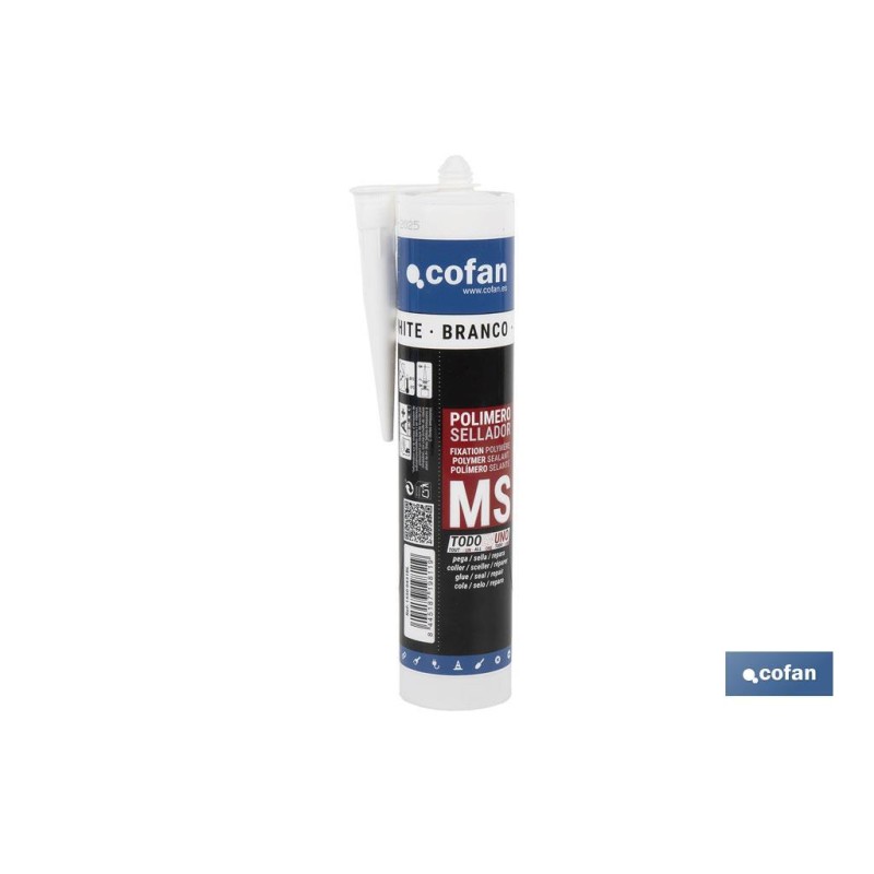 POLÍMERO SELLADOR MS 290 ML BLANCO
