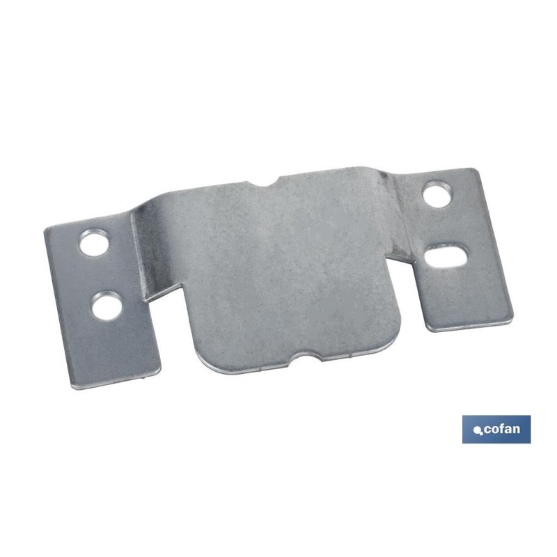 CHAPA ANCLAJE ZINCADA 100 X 47 MM