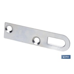 COLGADOR ZINCADO 17 X 70 MM