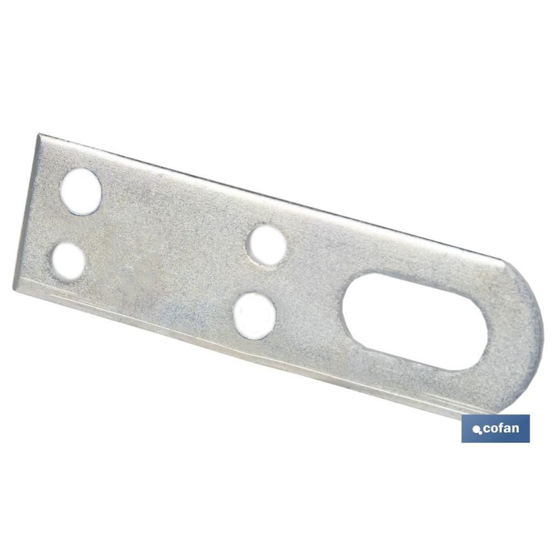 COLGADOR ZINCADO 15 X 50 MM