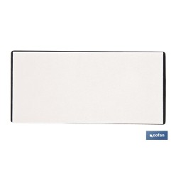 CATADIÓPTRICO RECTANGULAR BLANCO 106 X 50 MM ADHESIVO