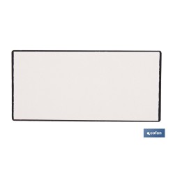 CATADIÓPTRICO RECTANGULAR ÁMBAR 106 X 50 MM ADHESIVO