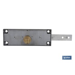 Cerradura Persiana Metal P DERECHA(Llaves Iguales)AAA