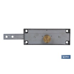 Cerradura Persiana Metal P IZQUIERDA(Llaves Iguales)AAA