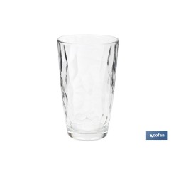PACK 6 VASOS ALTO VIDRIO 47 CL MODELO JADE