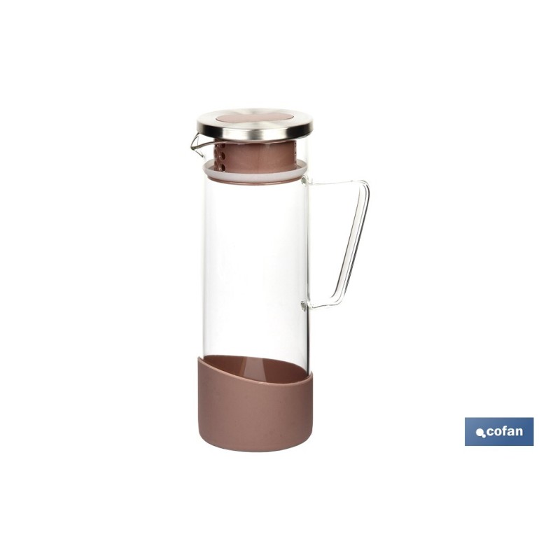 JARRA BOROSILICATO  TIERRA 1300 ml