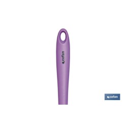 CAZO SOPA SILICONA MODELO VERGINI MORADA 28 X 8.5 CM