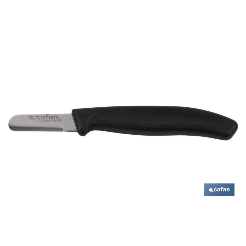 PACK 12 UDS. CUCHILLO RECOLEC. PUNTA REDONDA 4.5cm