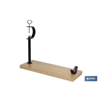 SOPORTE JAMONERO TUBO METAL