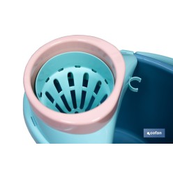 CONJUNTO FREGONA+CUBO ESCURRE  FÁCIL MODELO MARIEL14L 37x40x29 cm