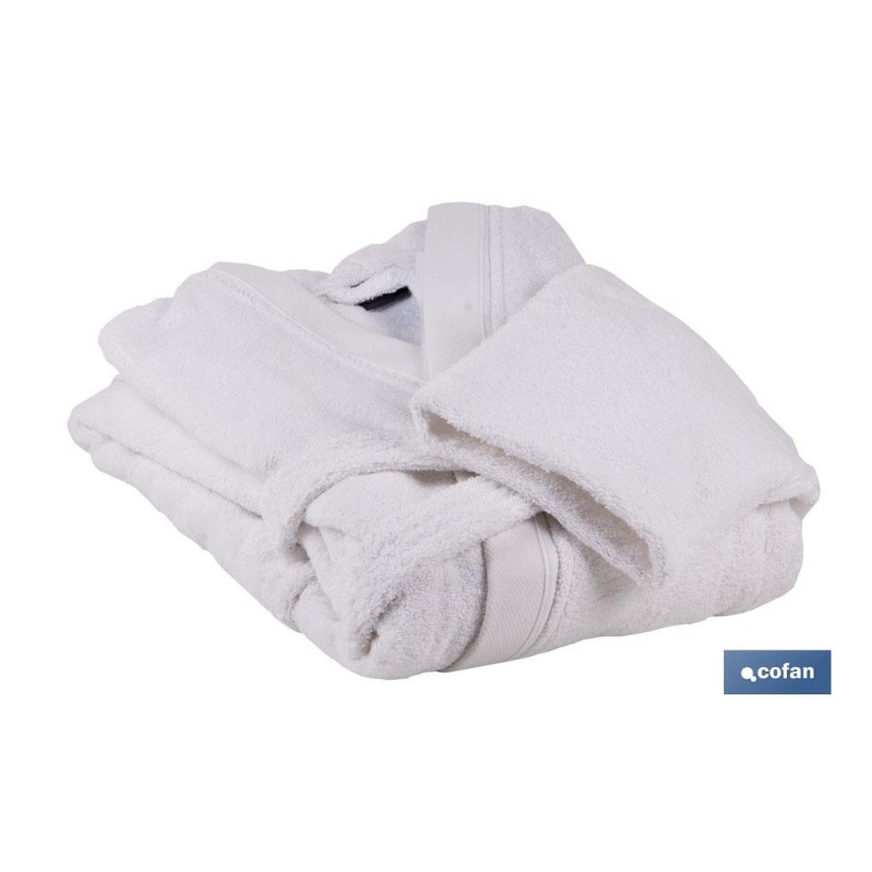 ALBORNOZ BLANCO GR.500/M2 GAMA PALOMA TALLA S