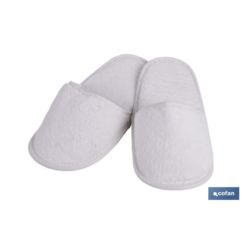 ZAPATILLAS BAÑO BLANCO GAMA PALOMA TALLA.L