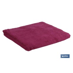TOALLA DUCHA PÚRPURA GR.580/M2 MODELO MAR ROJO 70X140cm
