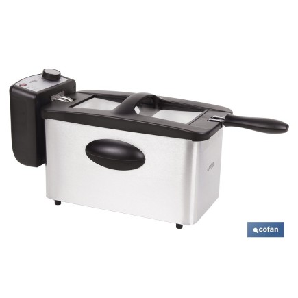 FREIDORA ELECTRICA ACERO INOXIDABLE 3L 2000W