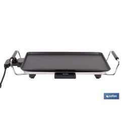 PLANCHA DE ASAR ELECTRICA 2000W 45 X 25 X 7 CM