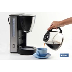 CAFETERA ELÉCTRICA DE GOTEO 870W 10 TAZAS 1.25L