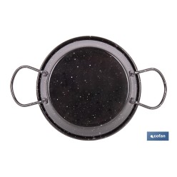 PAELLERA ACERO ESMALTADA Ø15cm