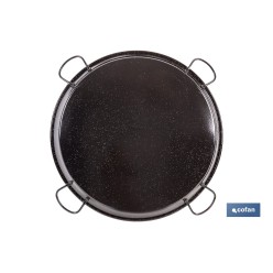 PAELLERA ACERO ESMALTADA Ø90cm (4 asas)