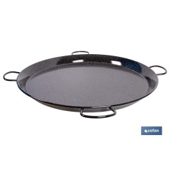 PAELLERA ACERO ESMALTADA Ø90cm (4 asas)