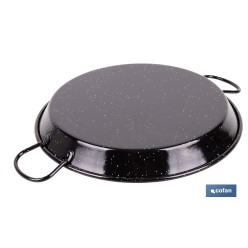 PAELLERA ACERO ESMALTADA INDUCCIÓN Ø34cm