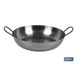 SARTEN LIONESA ACERO C/ASAS Ø50cm