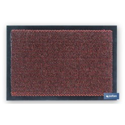 FELPUDO INTERIOR POLIPROPILENO 40X60cm ROJO