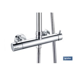 COLUMNA DUCHA CON GRIFO MONOMANDO 80- 1.40