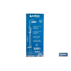 COLUMNA DUCHA CON GRIFO MONOMANDO 80- 1.40