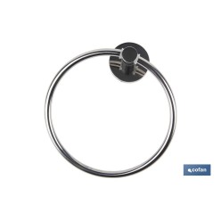 TOALLERO CIRCULAR GAMA LAGOA INOX 304  BRILLO