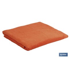 JUEGO DE 3 TOALLAS NARANJA 580 G/M2  GAMA AMANECER 30X50  50X100  70X140 CM