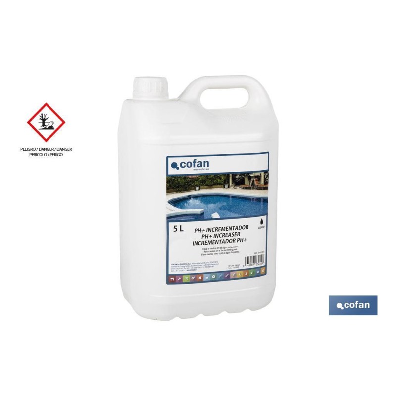 INCREMENTADOR PH LIQUIDO 5 L COFAN
