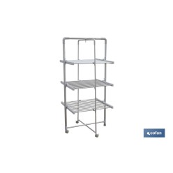 TENDEDERO ELÉCTRICO DE TORRE 300W CABLE 2 M MEDIDAS 73 X 68 X 1,48 M