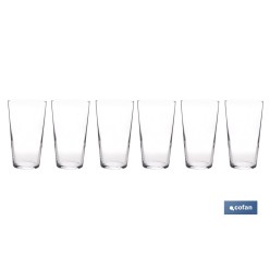 PACK DE 6 UDS. VASO COMBINADO 47 CL BARMAN