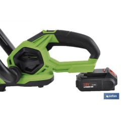 CORTASETOS ELÉCTRICO DE LARGO ALCANCE A BATERÍA LI-ION 18V 1400+10% RPM