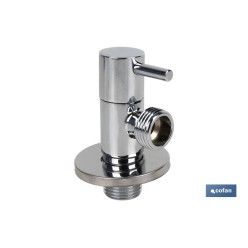 VÁLVULA DE ESCUADRA 1/2 x 1/2 MODELO LUX