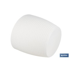 MACETA O MACETERO TRENZADA COLOR BEIGE PP Ø 215 X 185 MM 5,2 L venta unitaria