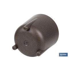 MACETA CON PATAS Y FILTRO DE DRENAJE COLOR CAFÉ WPC Ø 212 X 203 MM 5,1 L venta unitaria