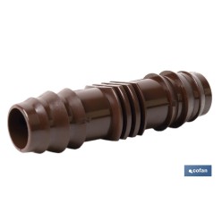 ENLACE RECTO Ø16MM (MARRÓN-MAX SEGUR.)