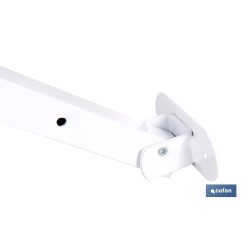 TENDEDERO DE PARED ABATIBLE JUEGO DE DOS SOPORTES LARGO 50,5 CM