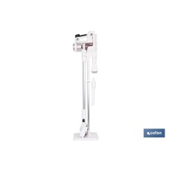 ASPIRADORA SIN CABLE CON BASE DE CARGA COLOR BLANCO