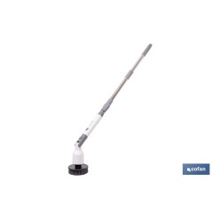 CEPILLO DE LIMPIEZA ELÉCTRICO RECARGABLE POR USB CON 2 VELOCIDADES Y 11 ACCESORIOS INTERCAMBIABLES