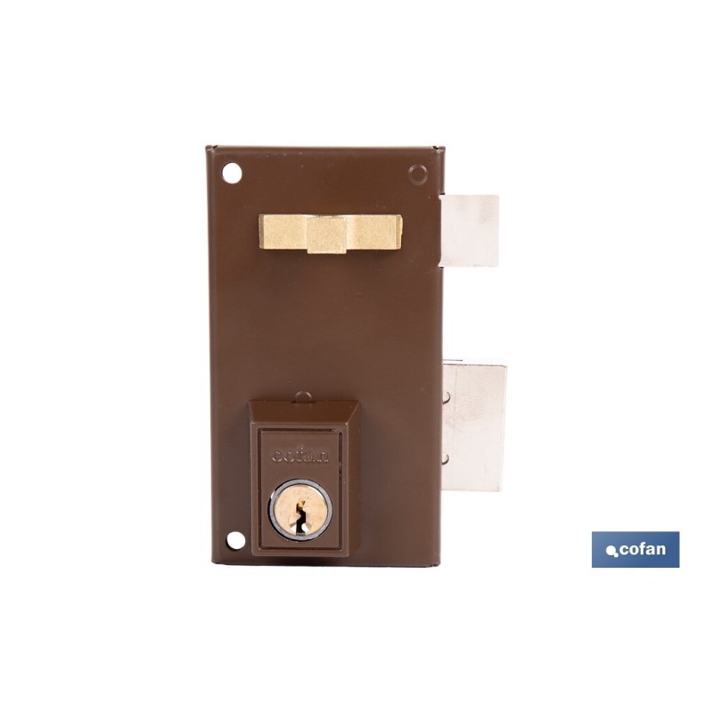 CERRADURA DE SOBREPONER DERECHA 60 MM ADAPTABLE AL MODELO 56A