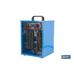 CALEFACTOR INDUSTRIAL DE 400 V TRIFÁSICO 30/2500/5000 W