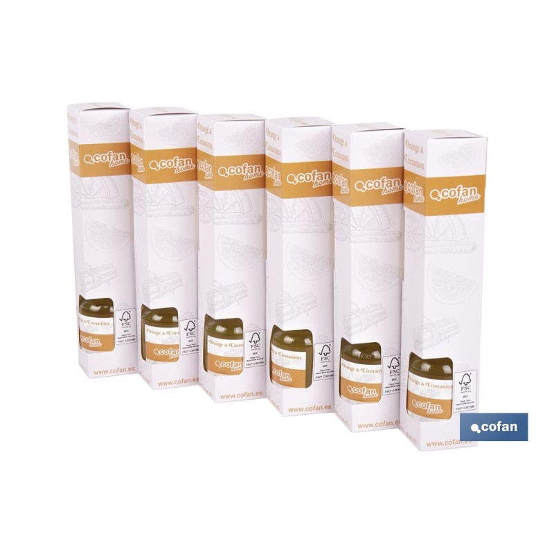 AMBIENTADOR DE VARILLAS ORANGE CINNAMON 50 ML
