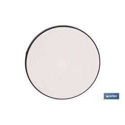 CATADIÓPTRICO REDONDO ROJO Ø60 MM CON AGUJERO SIN TORNILLO CON ADHESIVO