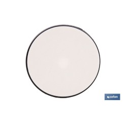 CATADIÓPTRICO REDONDO BLANCO Ø60 MM CON AGUJERO SIN TORNILLO CON ADHESIVO