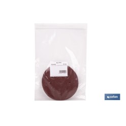 HOJA DE LIJADO LIJADORA ORBITAL 8 AGUJEROS Ø125 MM G 80