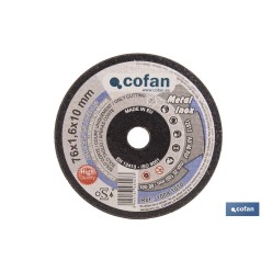 DISCO CORTE - 76X1,6X22,23 INOX PROFES.